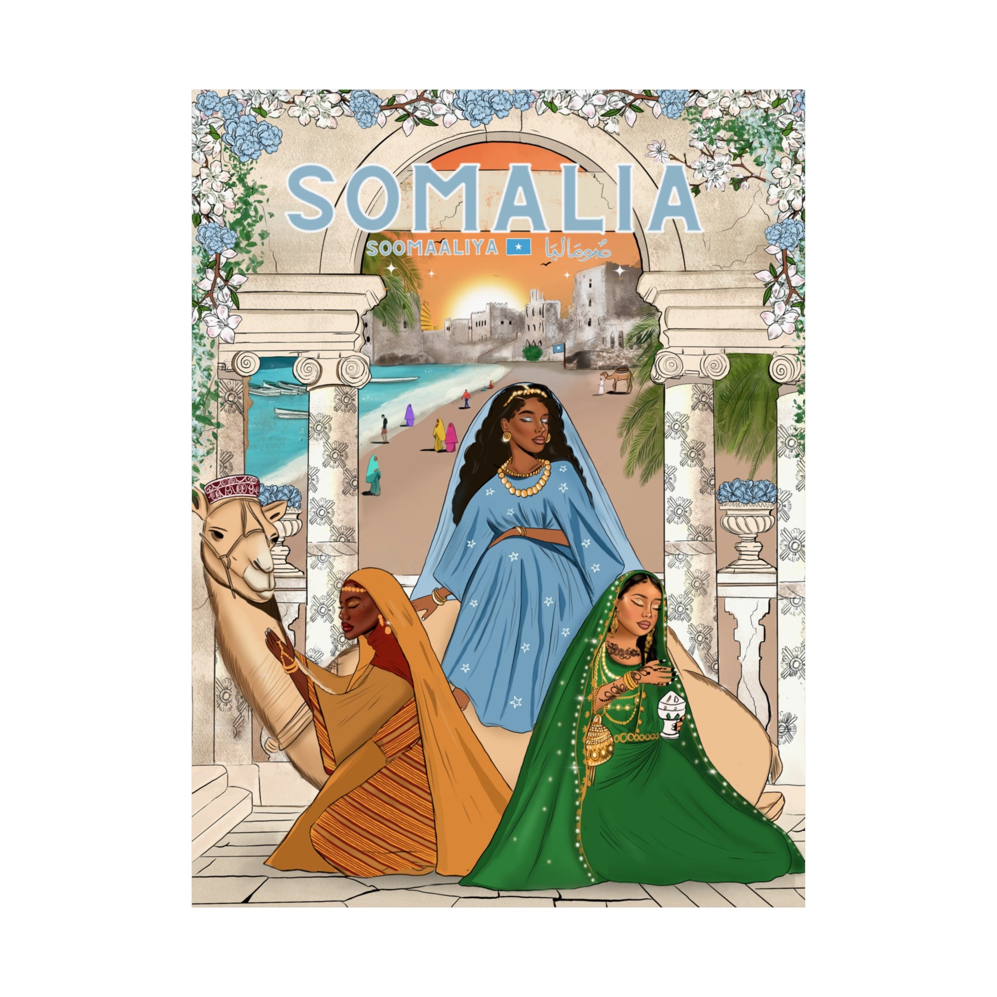 Princesses of Somalia - Matte Vertical Posters
